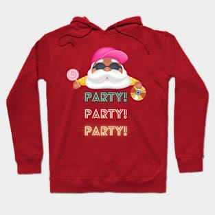 Funny vintage Santa need party Hoodie